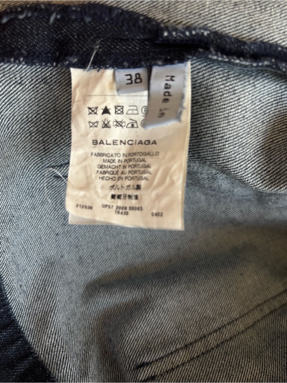 Women’s Skinny Jeans - Dark Blue - Picture 5 of 5